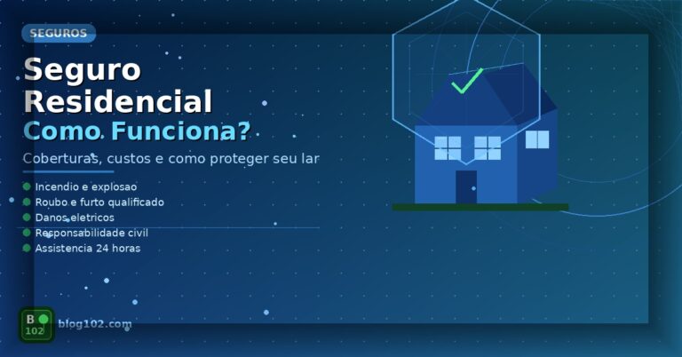 Casa protegida por escudo representando o seguro residencial